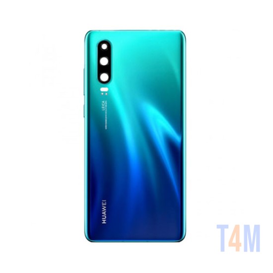 Tapa Trasera+Lente de Cámara Huawei P30 Azul